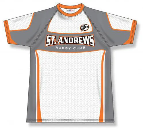 Athletic Knit Custom Sublimated Rugby Jersey Design 1501