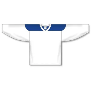 Athletic Knit Custom White/Royal 6100 Jersey