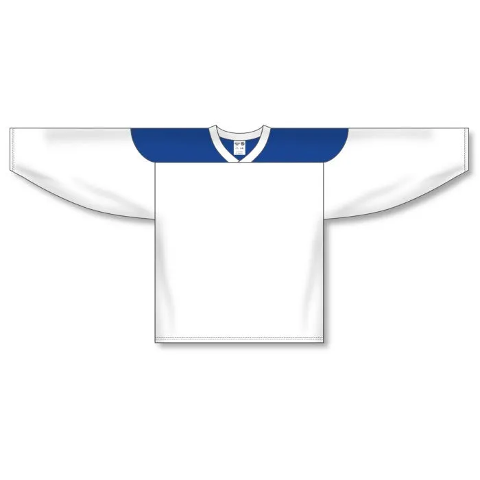 Athletic Knit Custom White/Royal 6100 Jersey