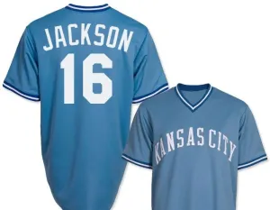 Bo Jackson KC Royals Light Blue Throwback Jersey