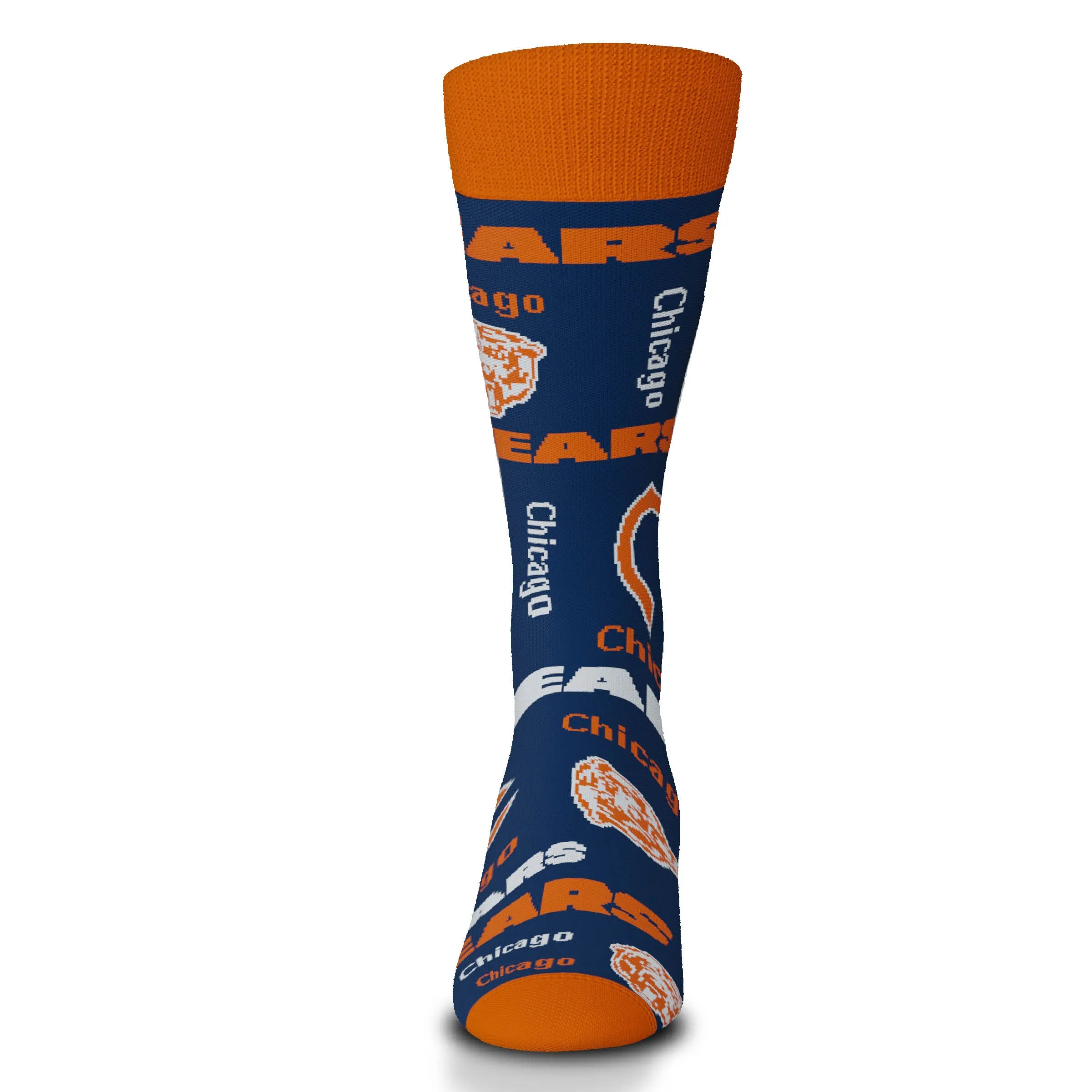 Chicago Bears Wall to Wall Socks, One Size