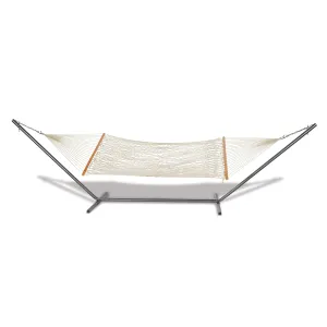 Classic 2-Person Rope Hammock   Stand Bundle