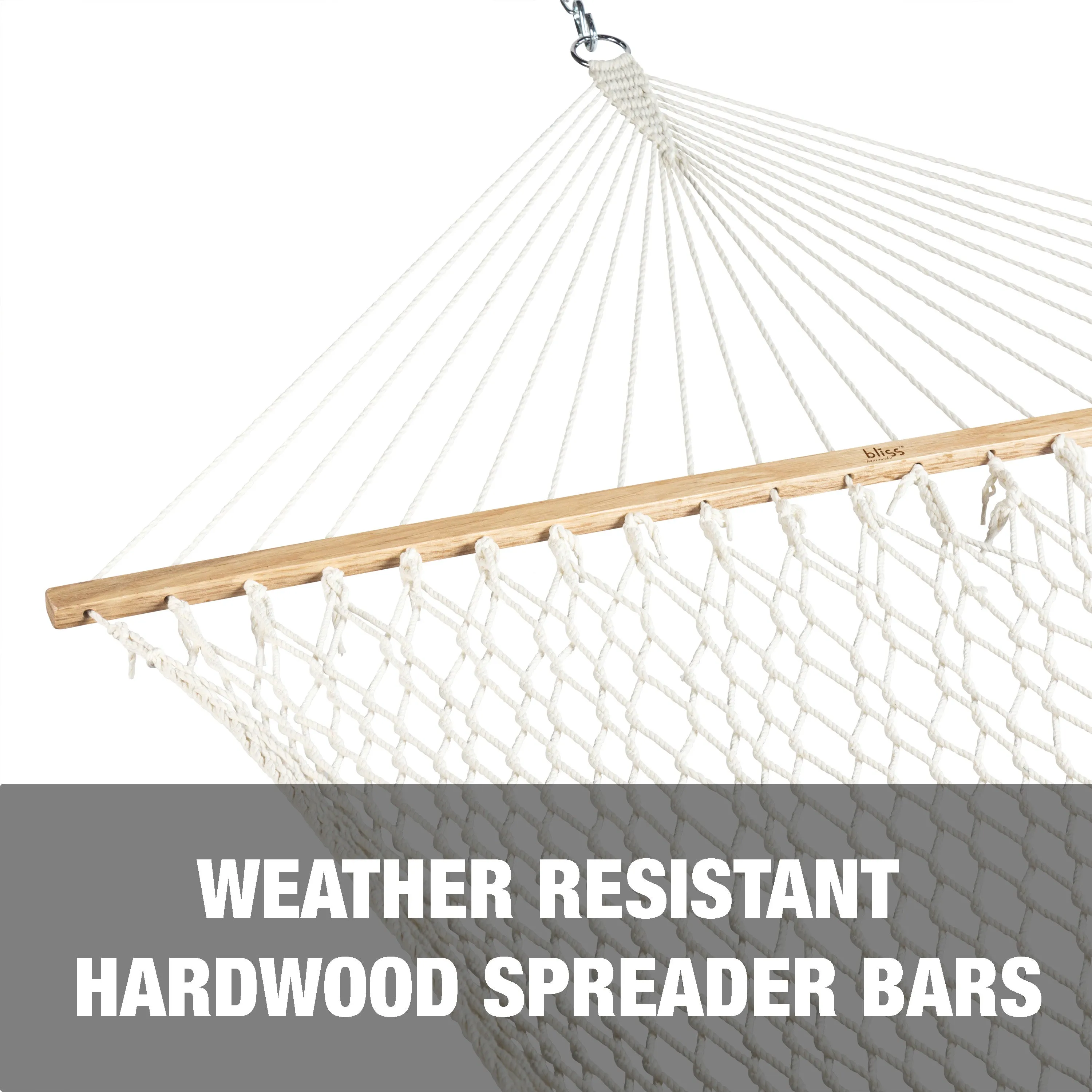Classic 2-Person Rope Hammock   Stand Bundle