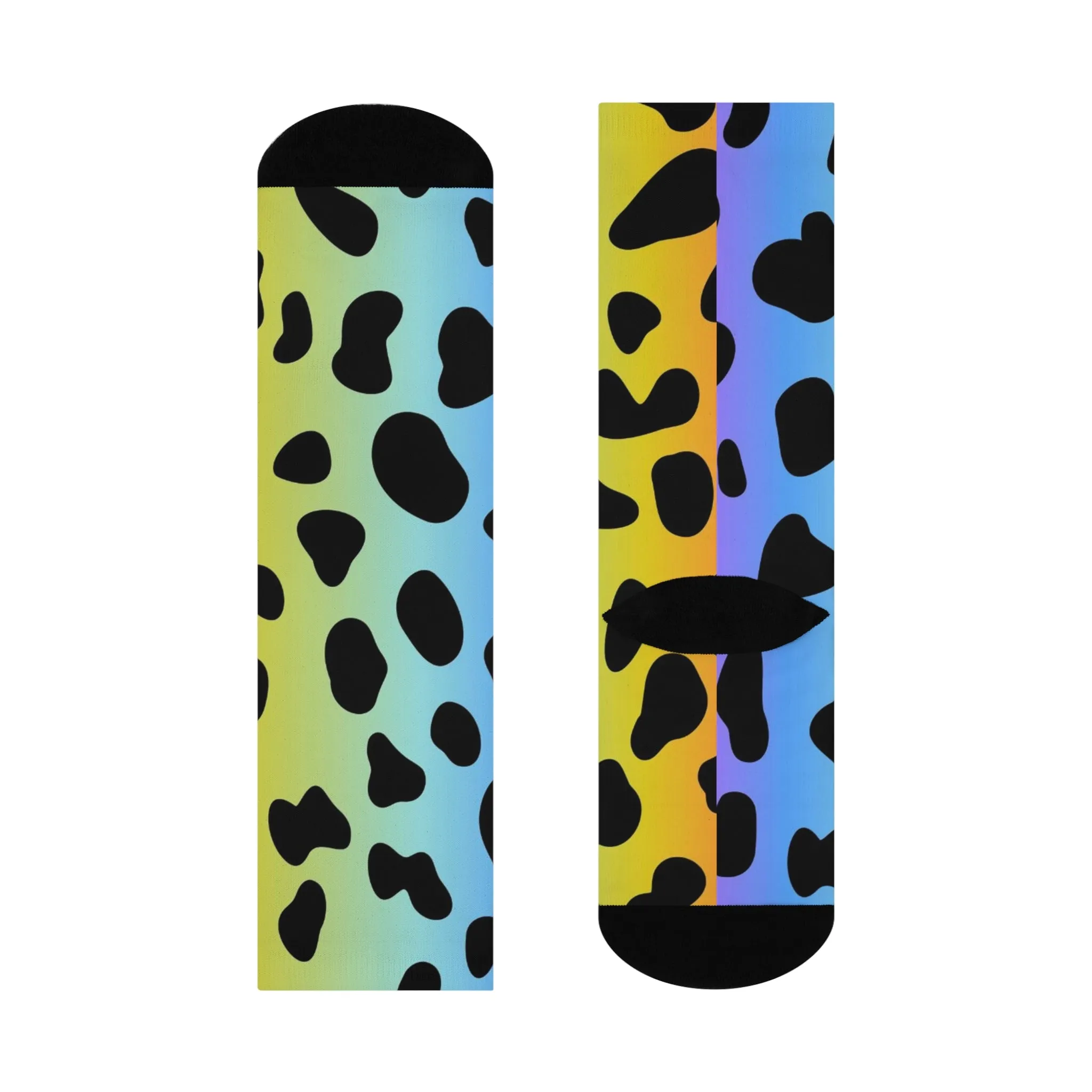 Colorful Jaguar - Inovax Cushioned Crew Socks