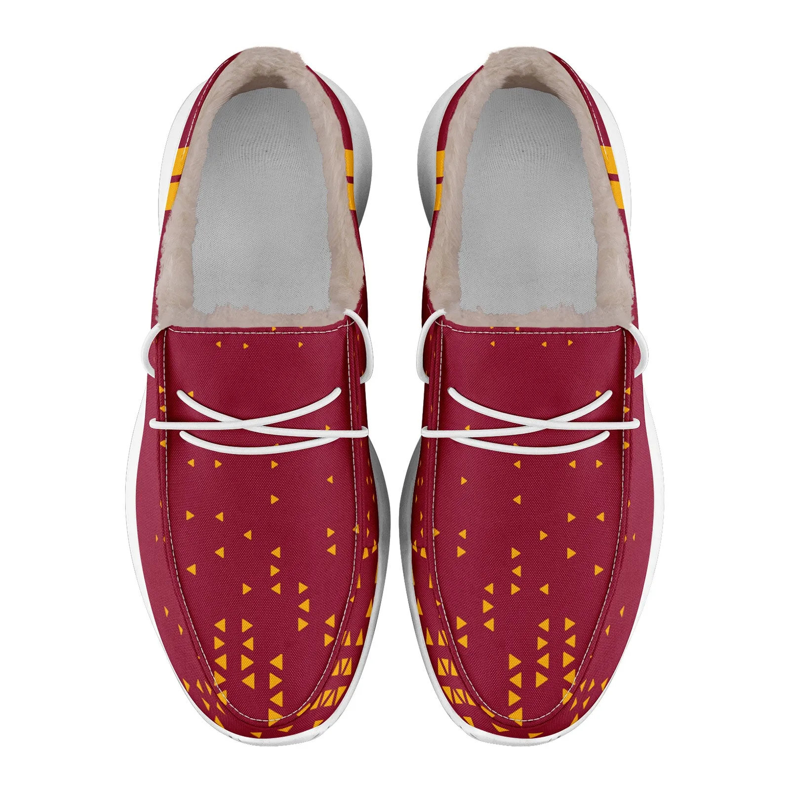 Custom Red Yellow Arizona Shoes Personalized Sneaker FN042-D020279-1