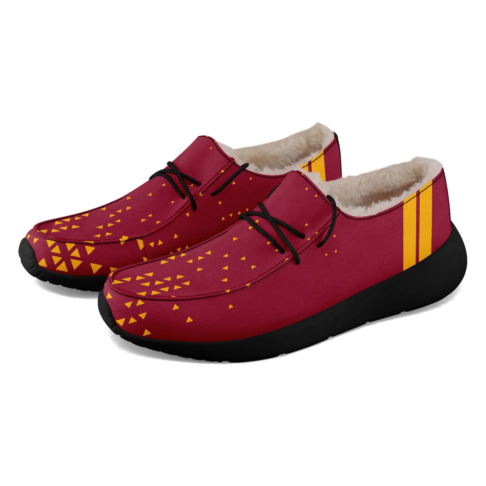 Custom Red Yellow Arizona Shoes Personalized Sneaker FN042-D020279-1