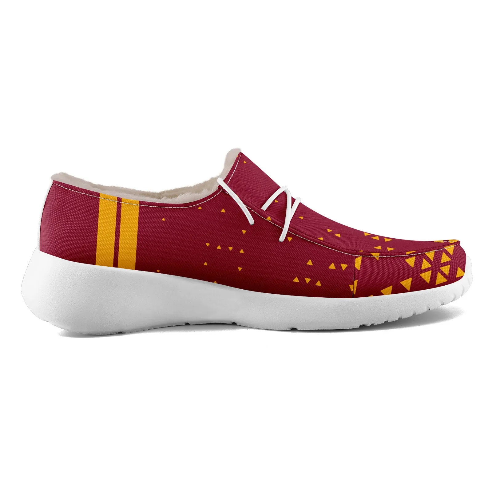Custom Red Yellow Arizona Shoes Personalized Sneaker FN042-D020279-1