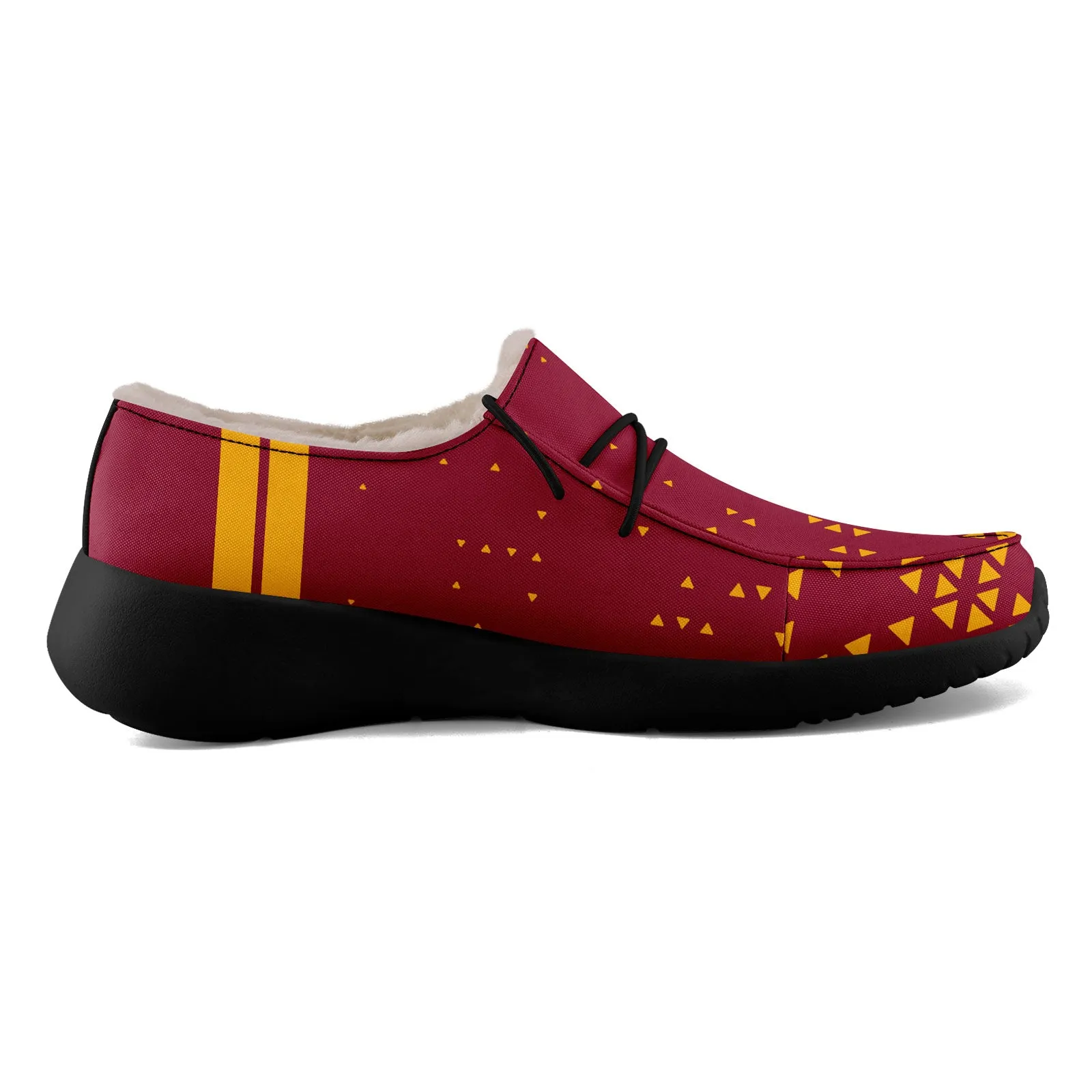 Custom Red Yellow Arizona Shoes Personalized Sneaker FN042-D020279-1
