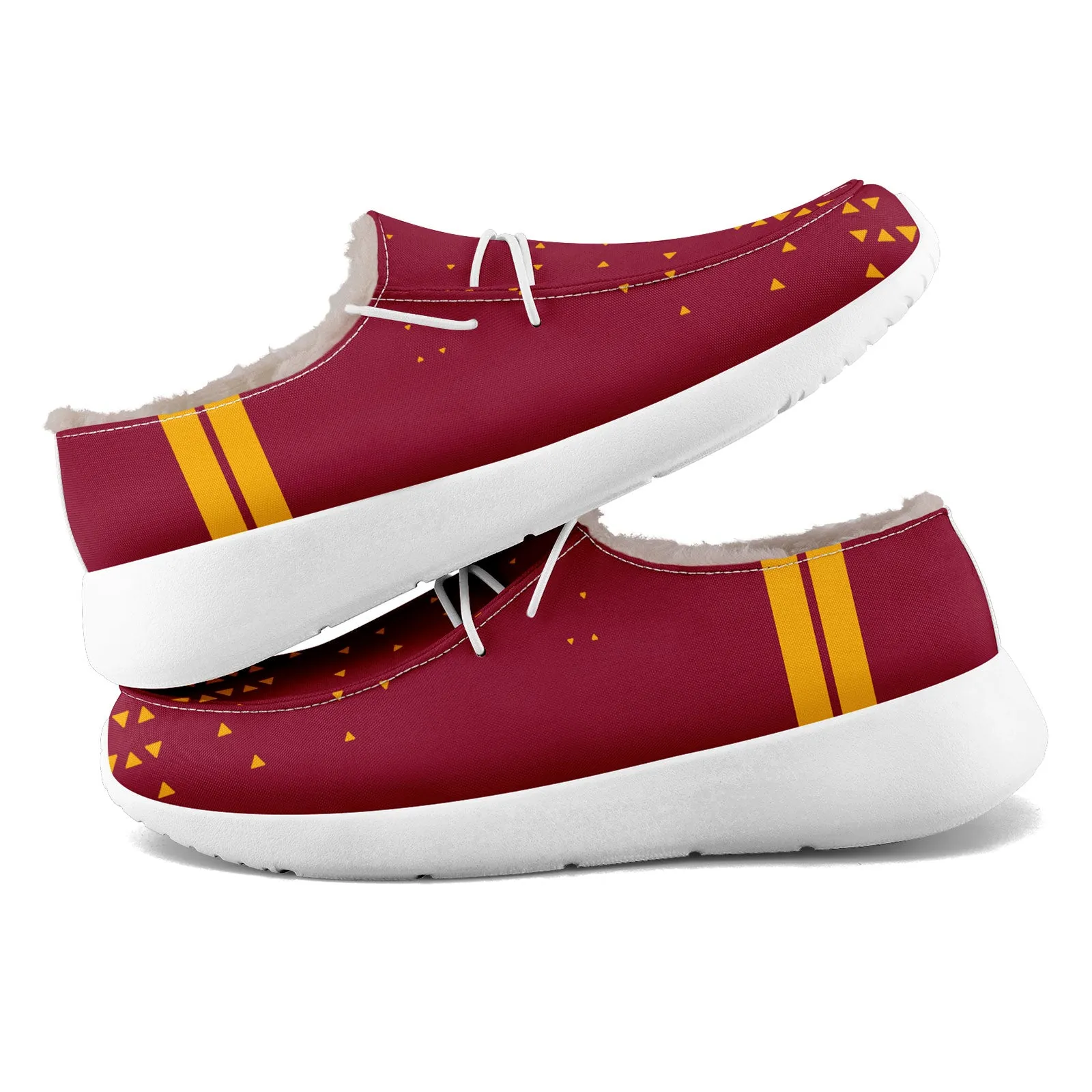 Custom Red Yellow Arizona Shoes Personalized Sneaker FN042-D020279-1