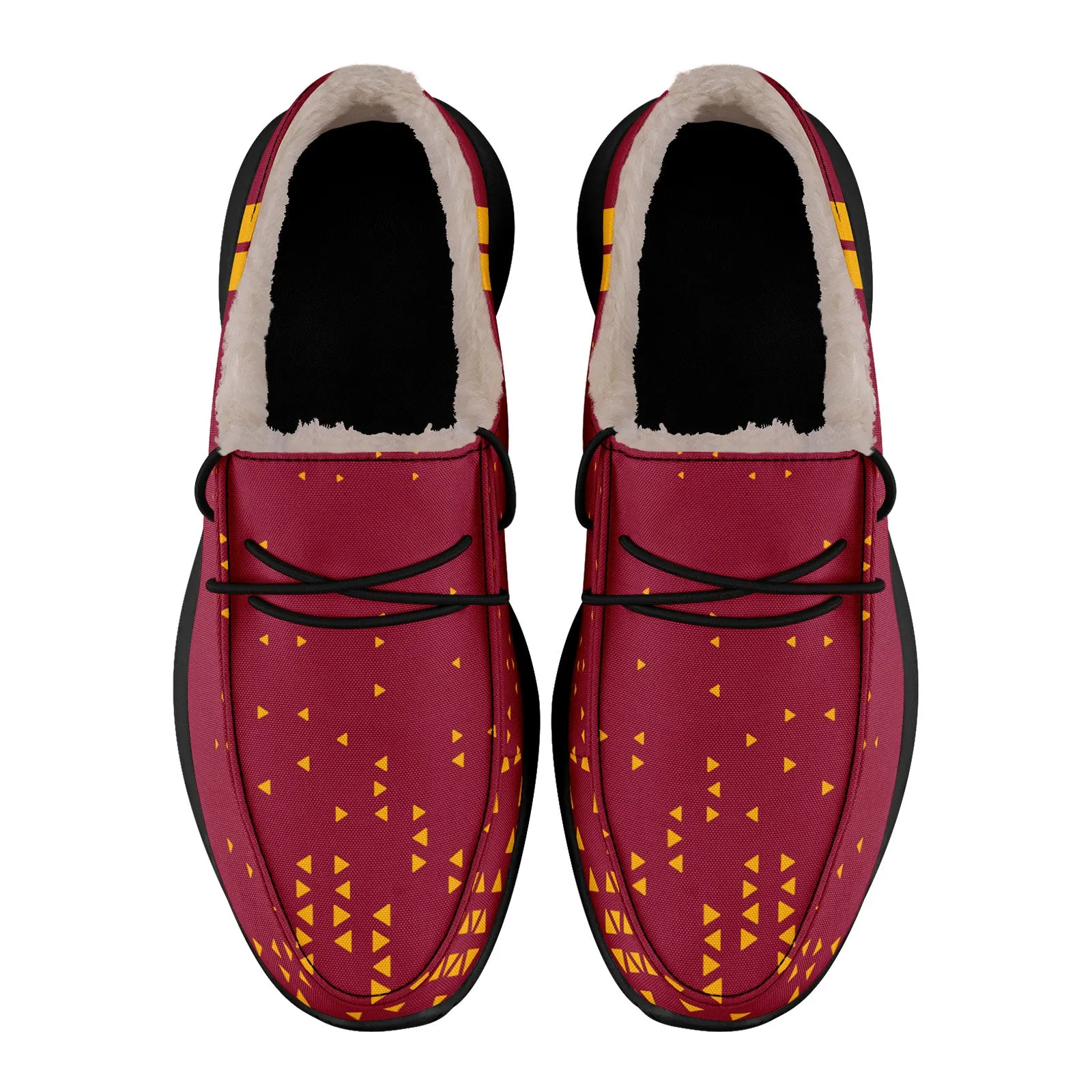 Custom Red Yellow Arizona Shoes Personalized Sneaker FN042-D020279-1
