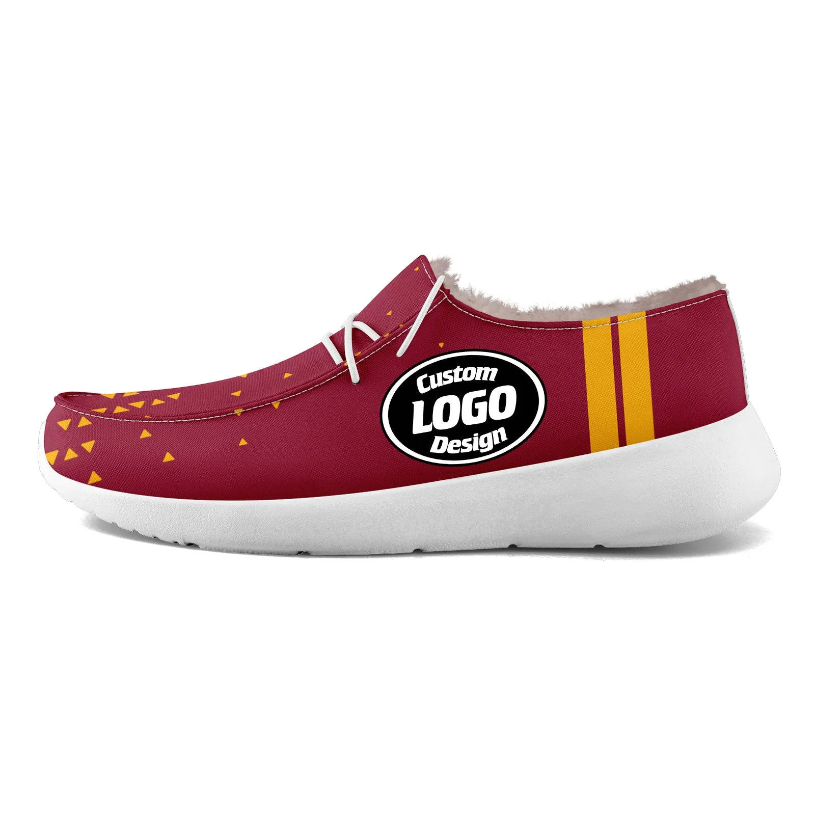 Custom Red Yellow Arizona Shoes Personalized Sneaker FN042-D020279-1