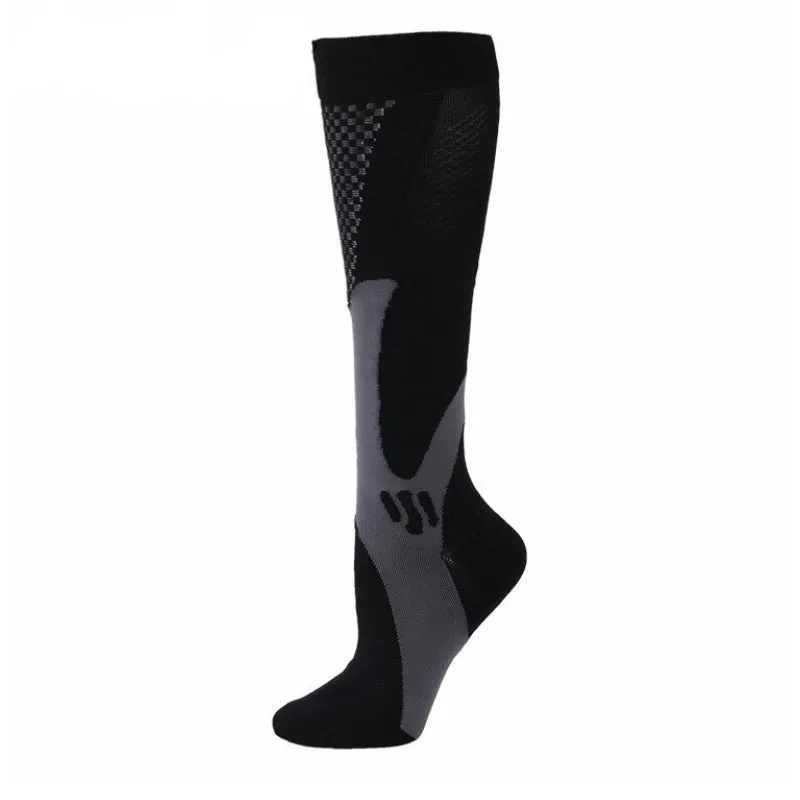 Cuzcare Compression Socks Unisex Anti-cramping Breathable Knee-high Stockings