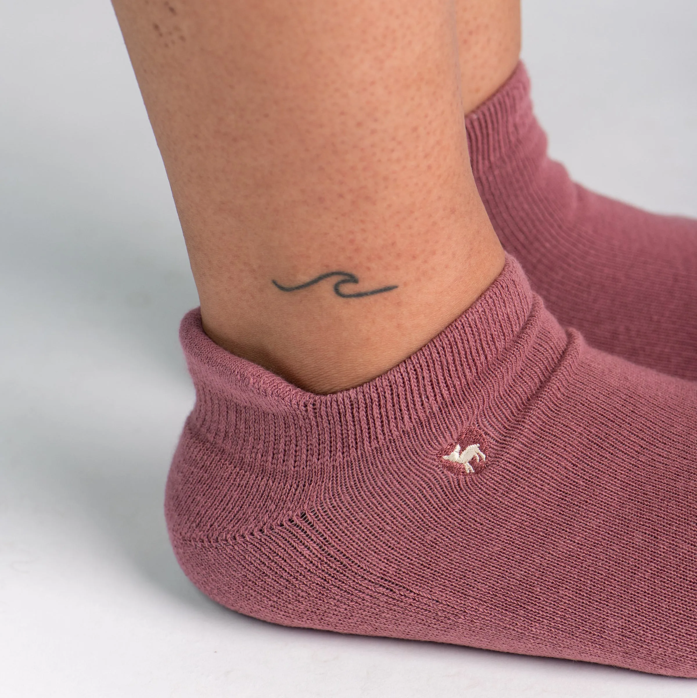 Dr. Segal's x PUDUS Cushioned Socks | Comfy Ankle | Tea Rose