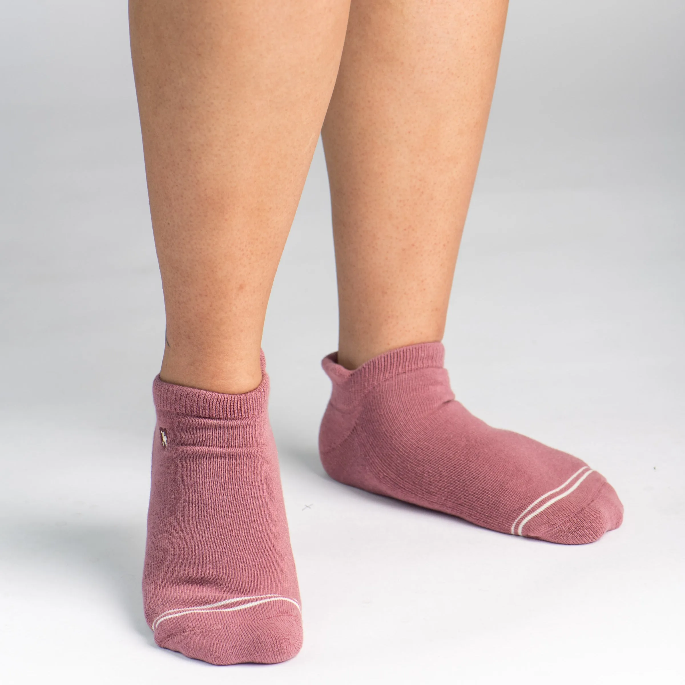 Dr. Segal's x PUDUS Cushioned Socks | Comfy Ankle | Tea Rose
