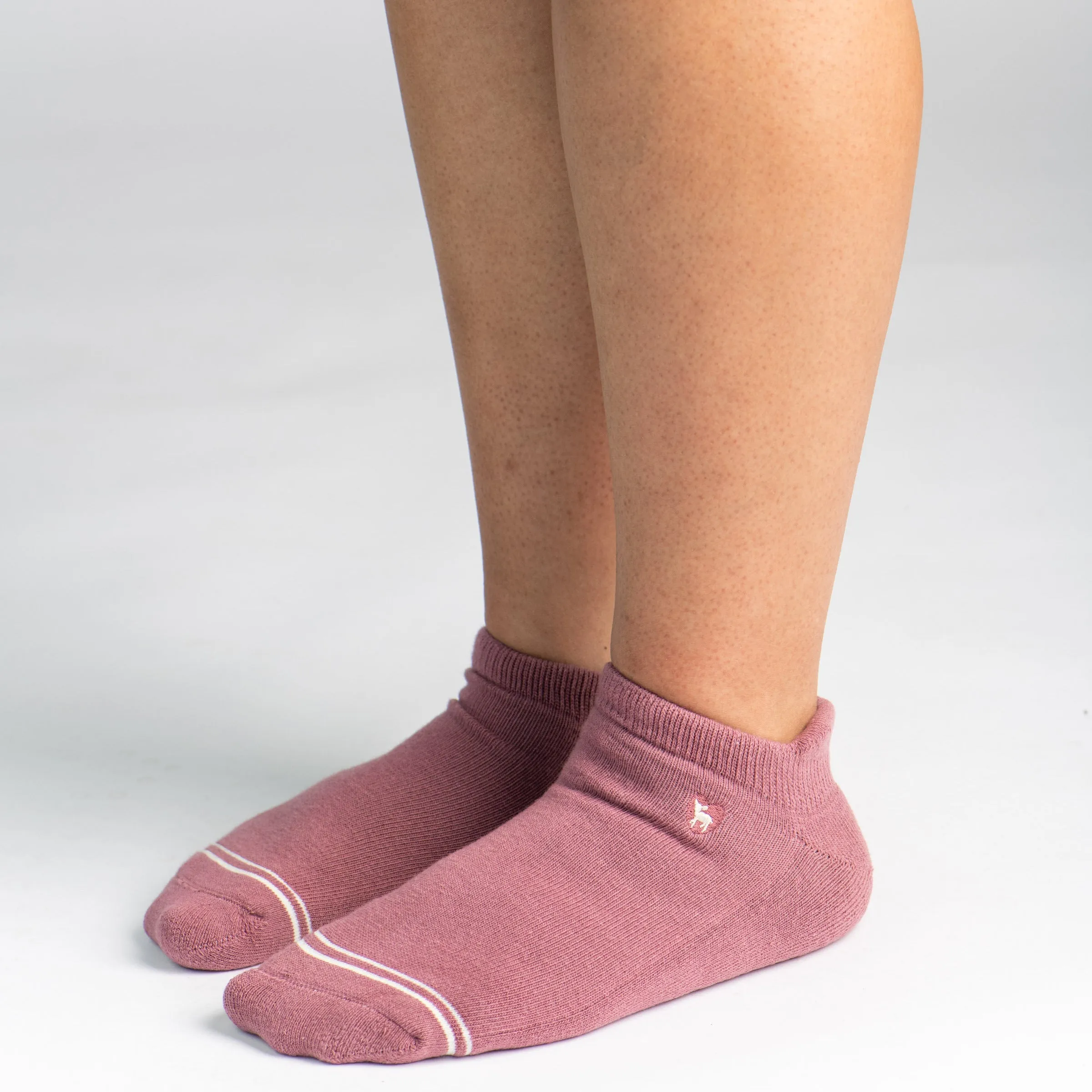 Dr. Segal's x PUDUS Cushioned Socks | Comfy Ankle | Tea Rose