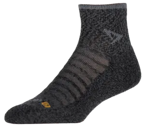DryMax Run Lite Mesh 1/4 Crew - Graphite