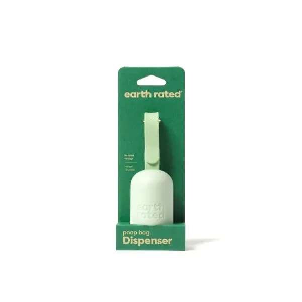 Earth Rated Leash Dispenser w/ 15 Unscented Bags