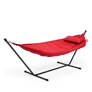 Fatboy Superb Hammock Swing and Stand with Pillow (Red)