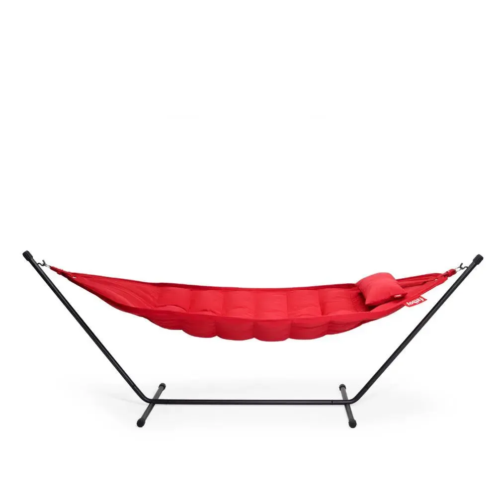 Fatboy Superb Hammock Swing and Stand with Pillow (Red)