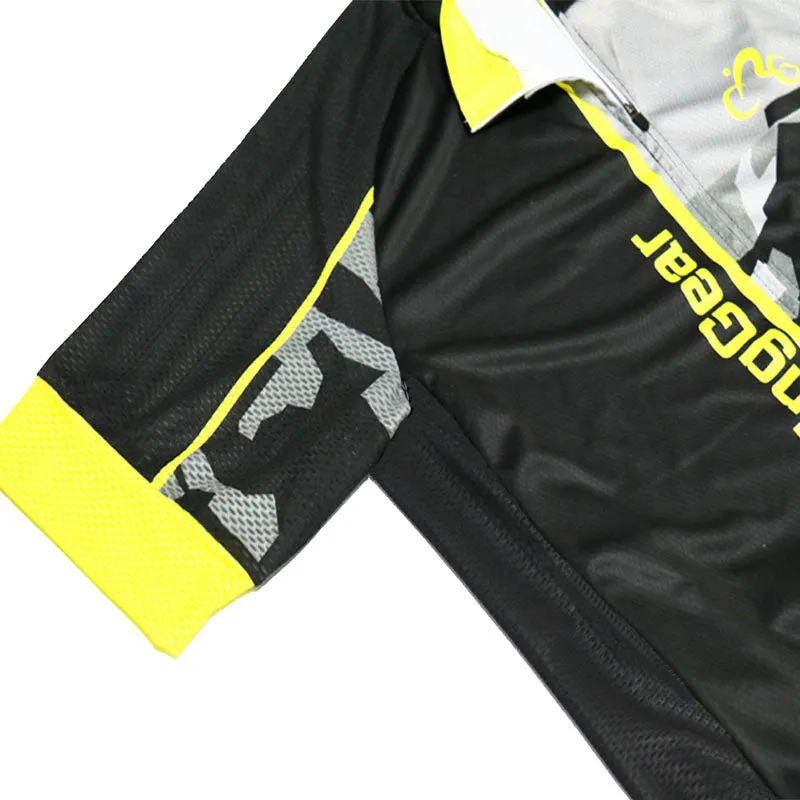 Funny character tongue Short Sleeves Cycling Jersey