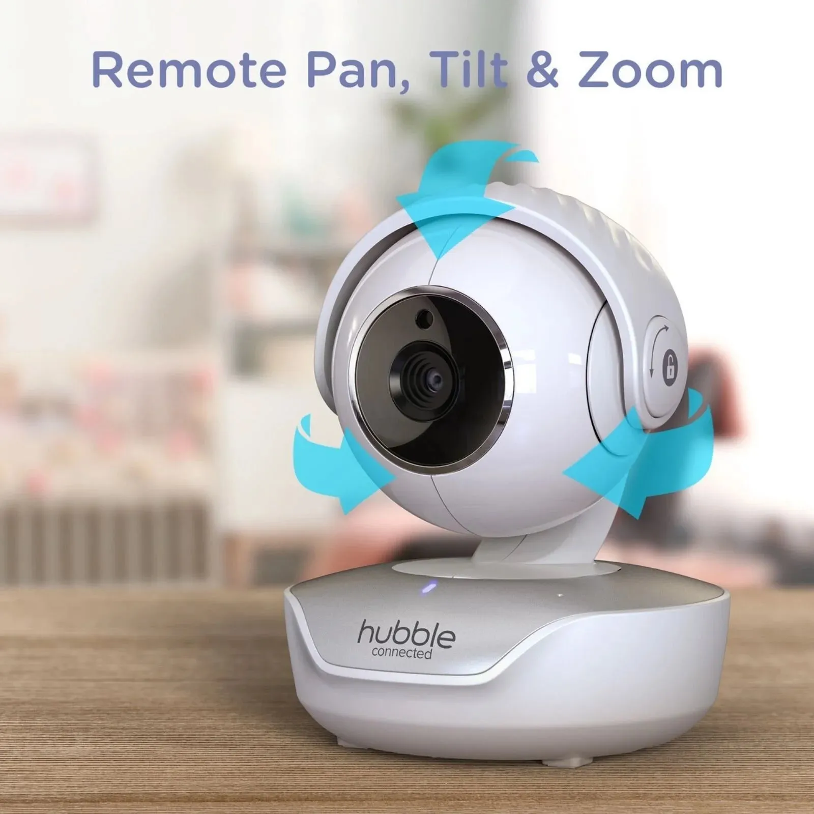 Hubble Nursery View Select - 4.3" Baby Monitor White