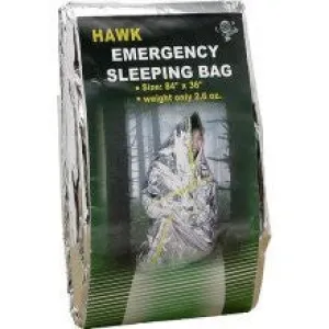 Instant Emergency Survival Camp Outdoor Disposable Sleeping Bag Blanket Wrap