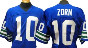 Jim Zorn Seattle Seahawks Throwback Football Jersey