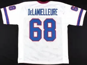 Joe DeLamielleure Buffalo Bills Throwback Football Jersey