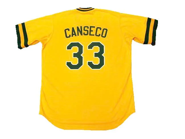 Jose Canseco 1987 Oakland A's Jersey