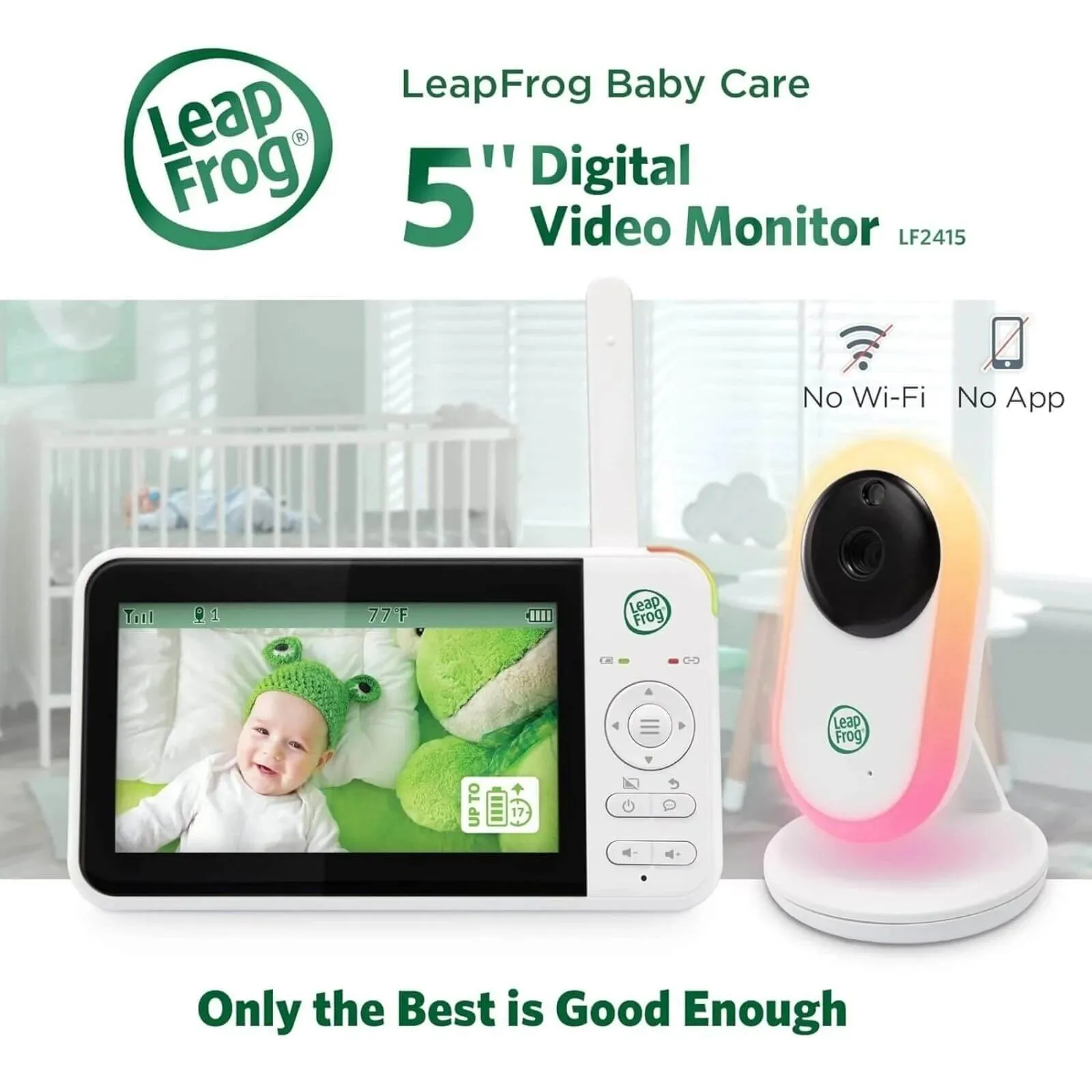 LeapFrog  5" Night Light Video Monitor