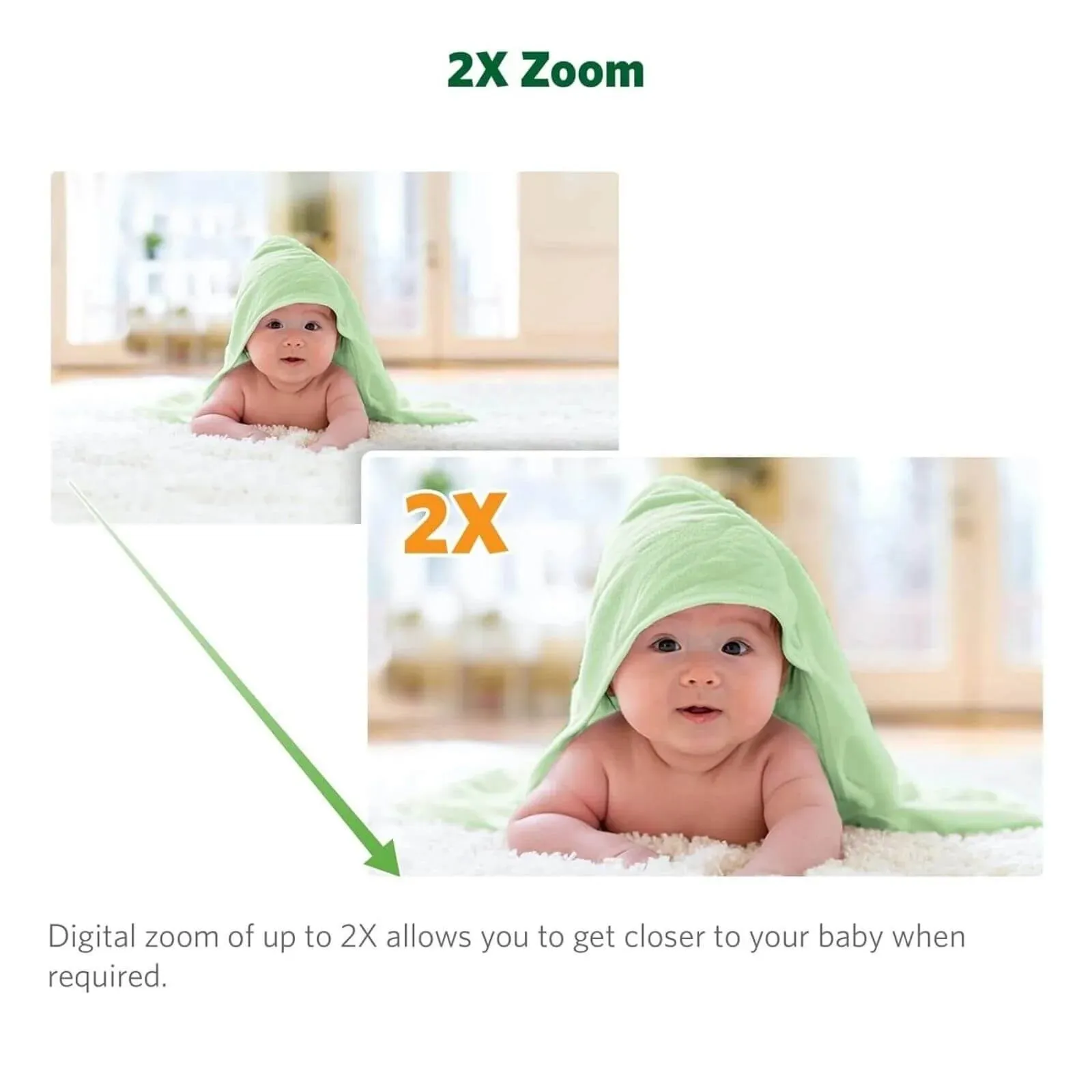 LeapFrog  5" Night Light Video Monitor