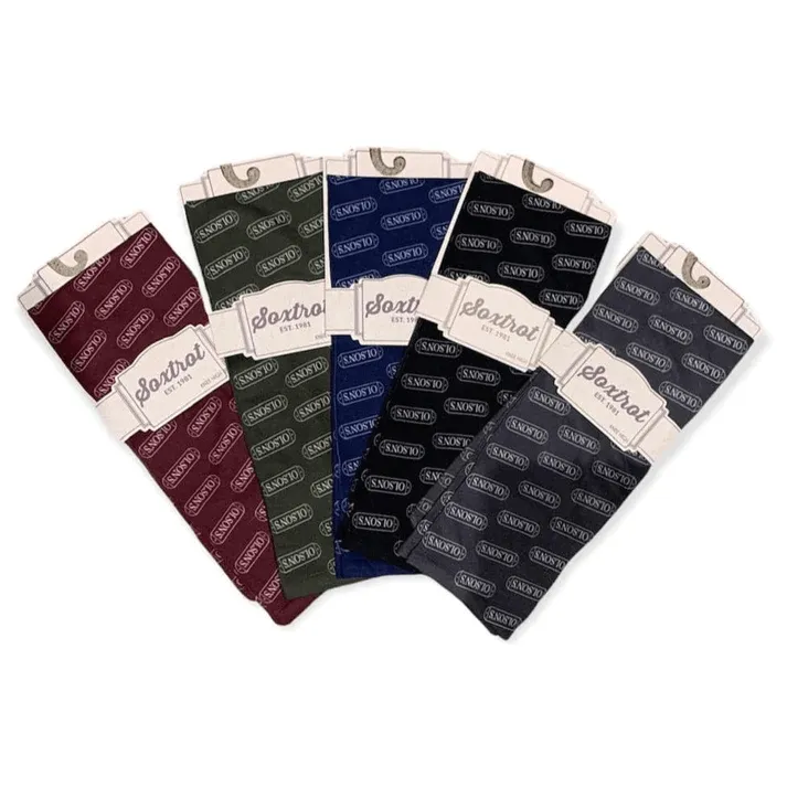Olson's Soxtrot Socks - Smoke