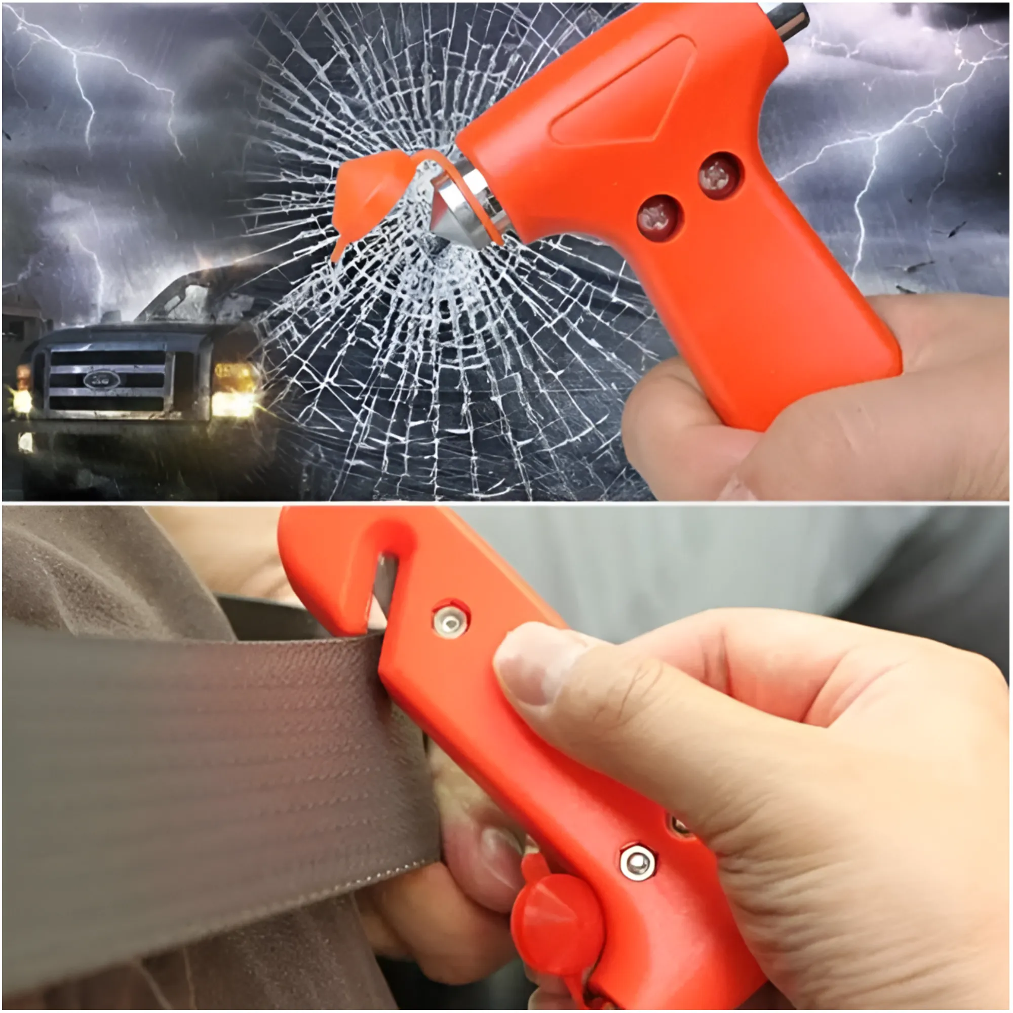 Portable Car Emergency Roadside Tool Kit Xf45