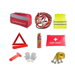 Portable Car Emergency Roadside Tool Kit Xf45