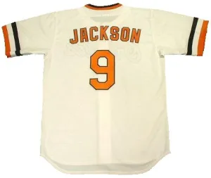 Reggie Jackson Baltimore Orioles Throwback Jersey
