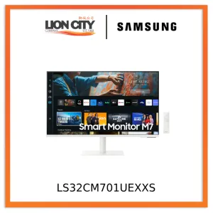Samsung LS32CM701UEXXS 32" Smart Monitor M7 White