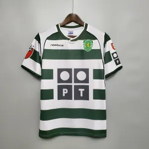Sporting Lisbon 2001-03 Home - Retro Shirt