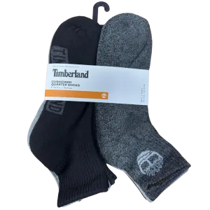 Timberland - Cushioned Quarter Socks, 6ct. Pack
