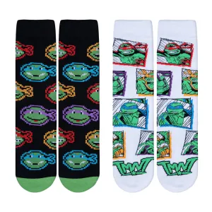 TMNT Crew Socks - 2 Pack