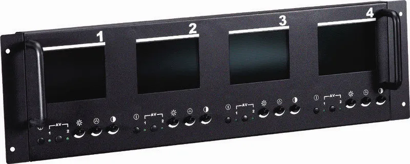 TV One LM-404R Four Color LCD Monitors - 4in