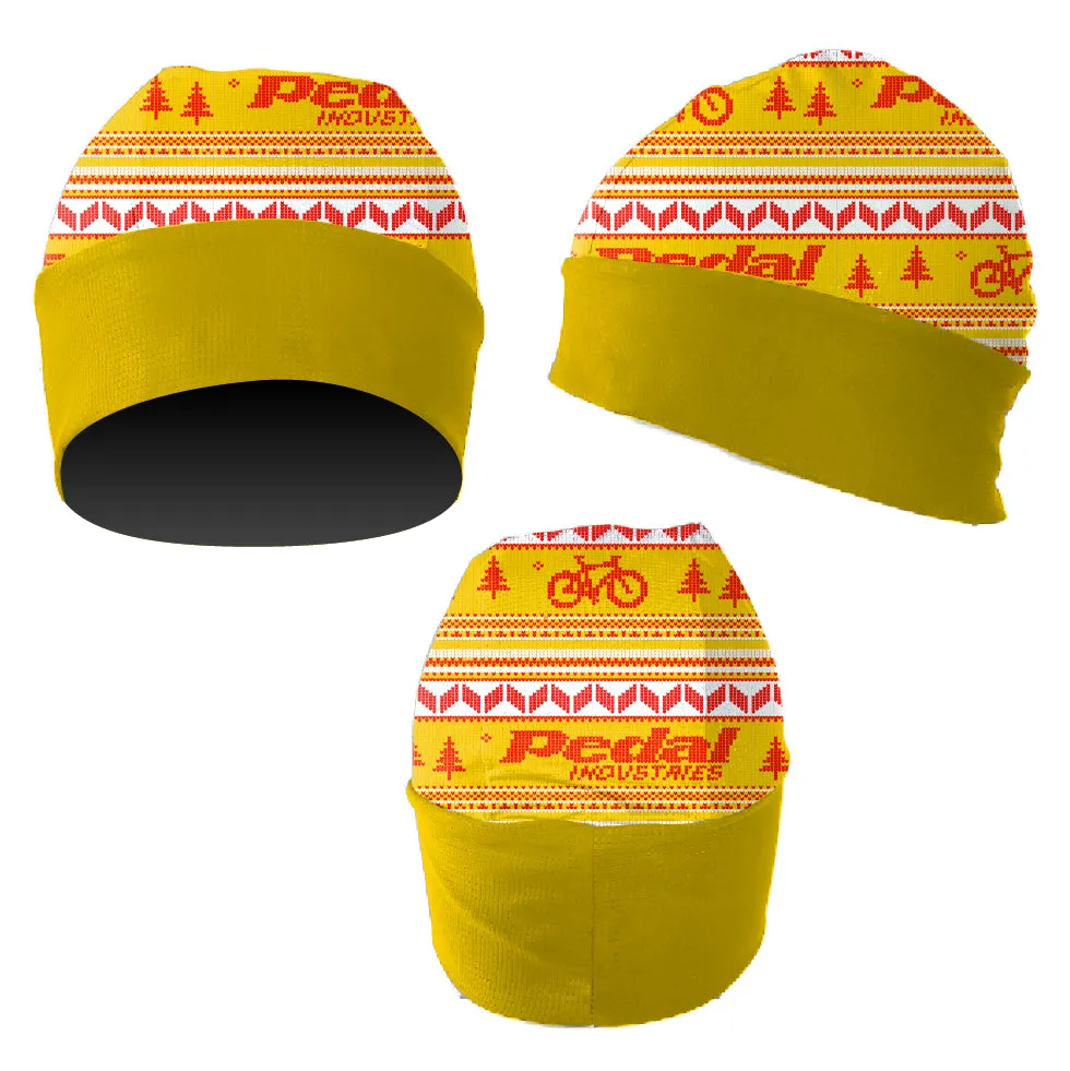 Ugly Sweater 2024 SKULL CAP YELLOW