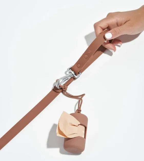 Wild One Poop Bag Carrier and Roll (Cocoa)