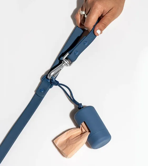 Wild One Poop Bag Carrier and Roll (Navy)