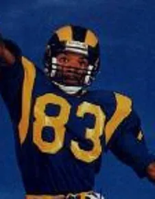 Willie Flipper Anderson Los Angeles Rams Throwback Football Jersey